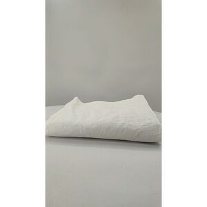 Quince White Linen Curtain